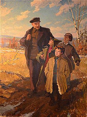 Lenin with children, Spring of life