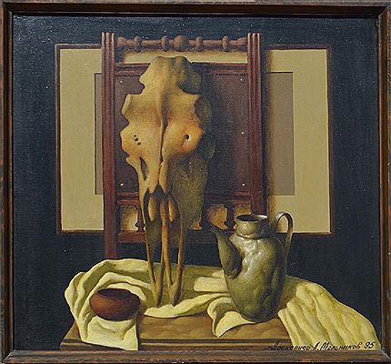Still-life with a jar
