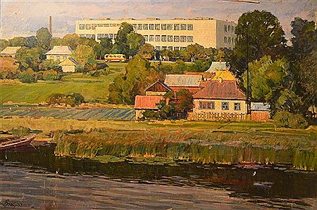 Landscape by Vladimir Zherdzitski - Auction record, sale price, and art valuation. Compare with similar artists and explore comparable artworks.