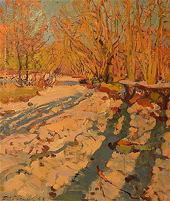 Landscape by Boris Kolesnik - Auction record, sale price, and art valuation. Compare with similar artists and explore comparable artworks.