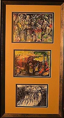 Lot of 3 pieces ; 1951 by Raphael Kheroumian - Auction record, sale price, and art valuation. Compare with similar artists and explore comparable artworks.