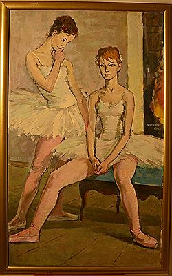 Ballerinas ; 1968 by Lev Vasilievitch Fitilev - Auction record, sale price, and art valuation. Compare with similar artists and explore comparable artworks.