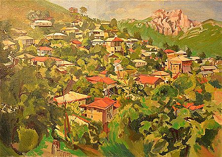Armenian landscape by Tatyana Sergeevna Anisimova - Auction record, sale price, and art valuation. Compare with similar artists and explore comparable artworks.