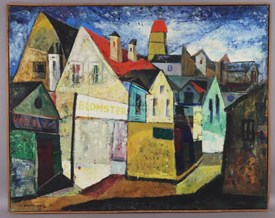 "Ruelle dans la ville"