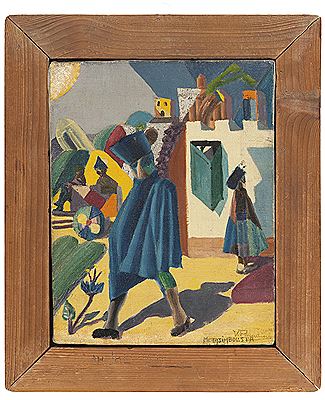 Metasimbolista, 1920 by Vinicio Paladini - Auction record, sale price, and art valuation. Compare with similar artists and explore comparable artworks.