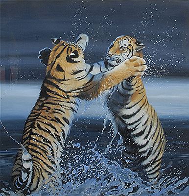 Wild Cat Strike by Pollyanna Pickering - Auction record, sale price, and art valuation. Compare with similar artists and explore comparable artworks.