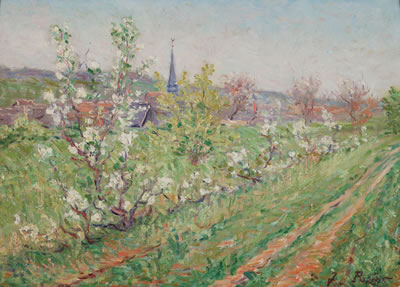Pear Trees in Bloom, 1906
