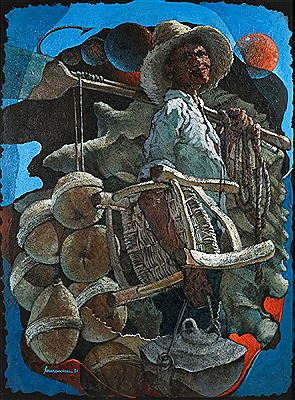 'Le depart du pecheur'