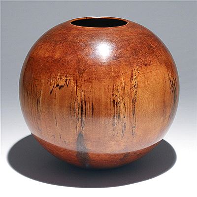 Turned Betula Nigra Vessel