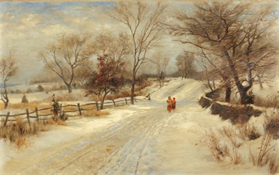 Wintry landscape