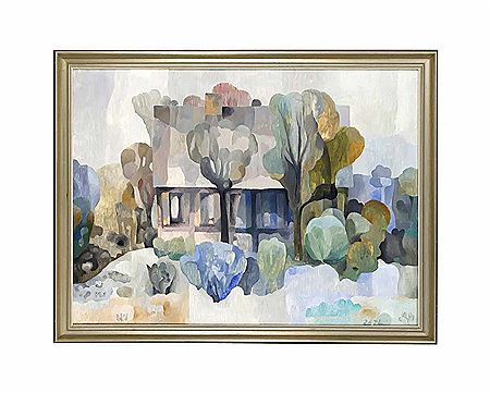"Altes Bauernhaus am Moor". 1974