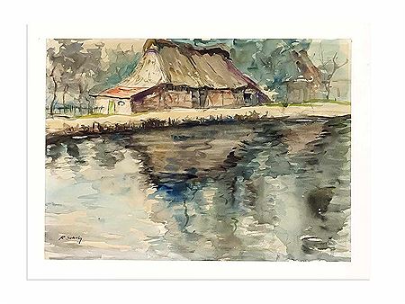 Bauernkaten am Wasser