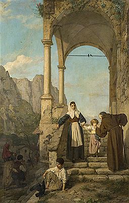 Evening in Ticino by Ernst Stuckelberg - Auction record, sale price, and art valuation. Compare with similar artists and explore comparable artworks.