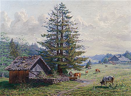 Spring Morning in the Joux-Perret