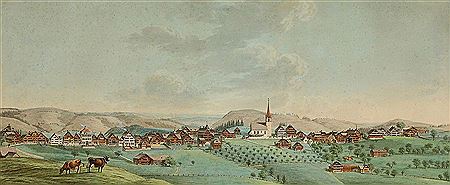 Schwellbrunn, 1838 by Johann Ulrich Fitzi - Auction record, sale price, and art valuation. Compare with similar artists and explore comparable artworks.