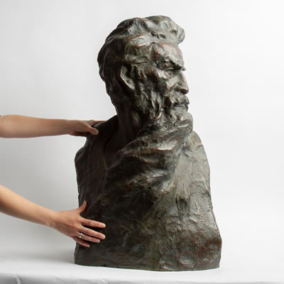 Large Bronze Bust, John Brown #5/9