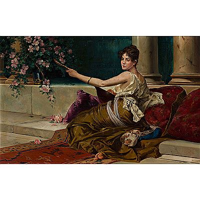 A girl by Emilio Alvarez Diaz - Auction record, sale price, and art valuation. Compare with similar artists and explore comparable artworks.