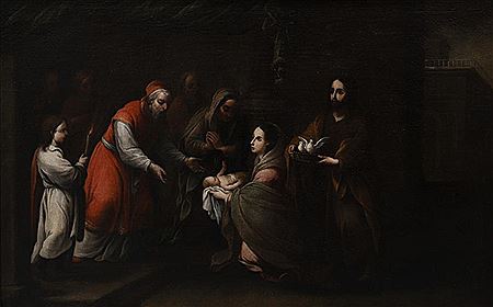 The presentation of Jesus in the temple
