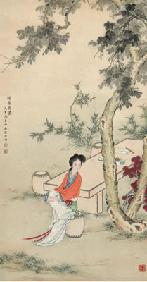 A BEAUTY by Linzhai Chen - Auction record, sale price, and art valuation. Compare with similar artists and explore comparable artworks.