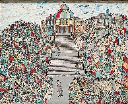 Sample artwork by Arthur Villeneuve (1910 - 1990), known for painting - View similar artists and auction records
