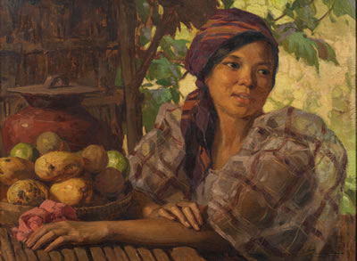 Maiden with Fruits, 1930