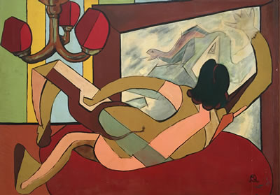 Female Reclining by Murray M Wax - Auction record, sale price, and art valuation. Compare with similar artists and explore comparable artworks.