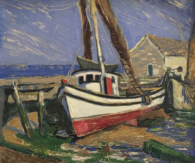 Higgin's Wharf-Low Tide