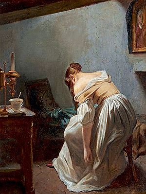 Jeune femme vue de dos
