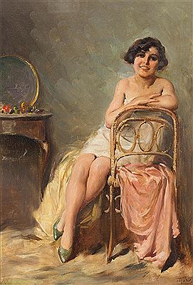 Donna seduta