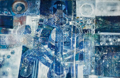 Blue Composition