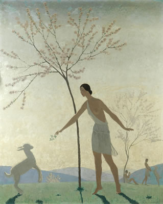 Sample artwork by Andre Edouard Marty (1882 - 1974), known for figure and genre painting of paris, poster and fashion design, illustration - View similar artists and auction records