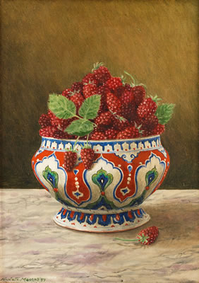 Loganberries together with five others, Pineapple, Lemons, Pumpkin and Strawberries (6)