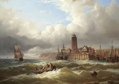 Channel Packets entering Dieppe