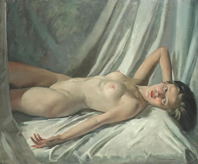 Reclining nude