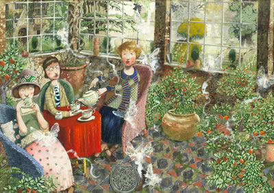 The Old Orangery by Richard Adams - Auction record, sale price, and art valuation. Compare with similar artists and explore comparable artworks.