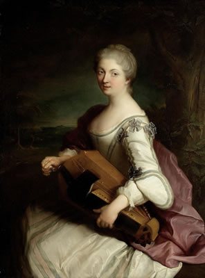 Portrait of a lady, three-quarter-length