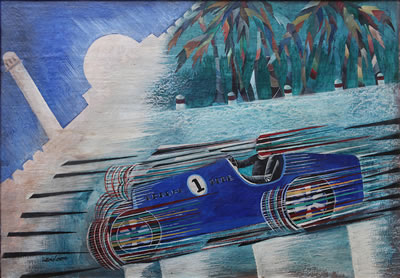 Sample artwork by Vittorio Corona (1901 - 1966), known for painting, futurist art - View similar artists and auction records