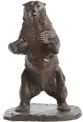 Study for 'Bruno' the Brown University Bear (Standing Bear)