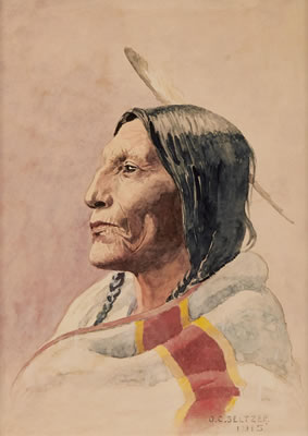 Portrait of an Indian