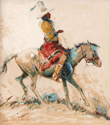 Indian on Horseback