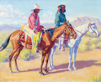 Apaches on Horseback