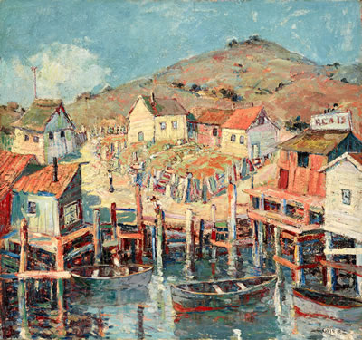 Quiet Cove (Belvedere) by Selden Connor Gile - Auction record, sale price, and art valuation. Compare with similar artists and explore comparable artworks.