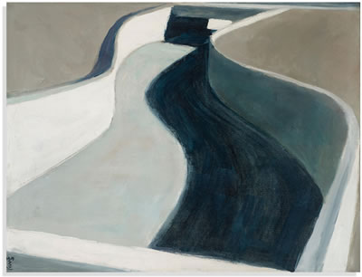 Concrete Canyon (Study) (from the Freeway series)