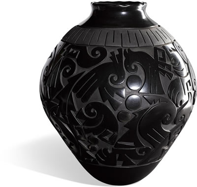 Blackware Vase