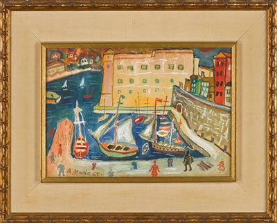 A group of three works