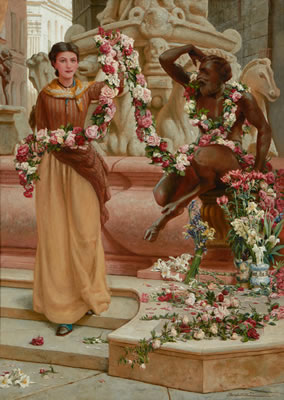 The flower garland