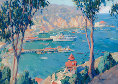 Avalon Bay (Catalina from Mount Ada)