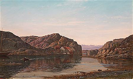 Morgen i Ny-Hellesund, 1882