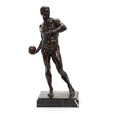 An athletic male nude.