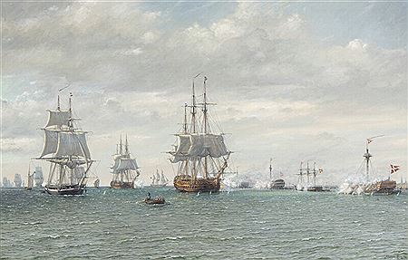The Battle of Copenhagen 1801. by Arne Skottenborg Frederiksen - Auction record, sale price, and art valuation. Compare with similar artists and explore comparable artworks.